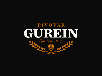 Gurein brewery beer label logo