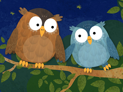 Lullabies Album artwork owls