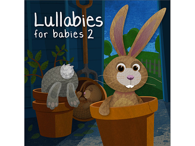 Rabbit lullabies music potting shed rabbit