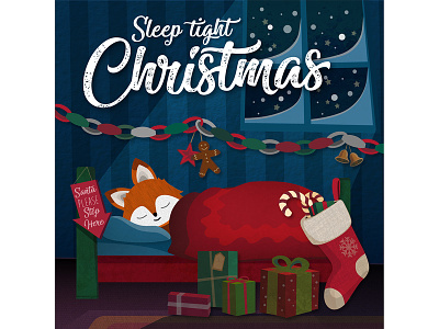 Christmas Sleeptight childrens christmas fox kids music noel nursery rhymes sleep snow yule