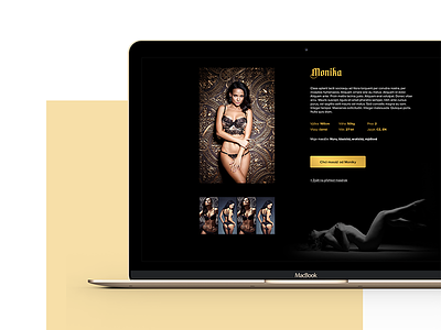 Devils massage branding erotic massage salon ui ux web web design