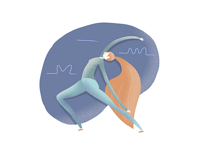 yoga illustration