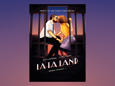 La La Land Poster Design