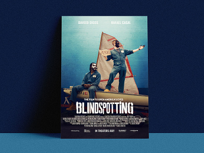 Blindspotting Movie Poster alternative mockup movie movieposter oakland poster
