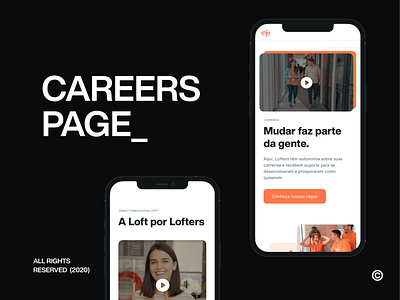 Loft @ Careers page