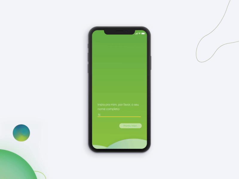 InYou App @ subscription app chat chatbot green ux