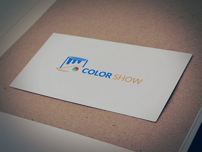 Color Show advartising banner branding design icon logo pictorial mark vector wordmark