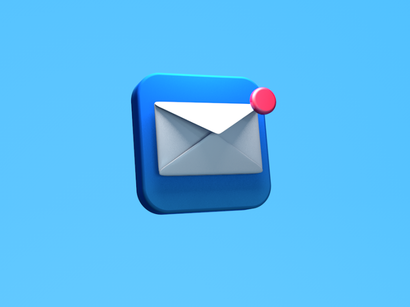 Email 3D Icon by Ray on Dribbble