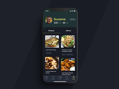 Daily UI 006 :: User profile