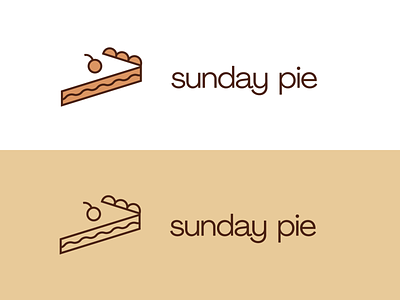 Sunday Pie Logo Design