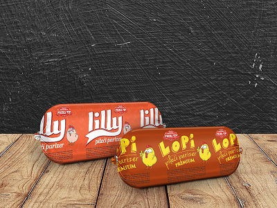 Bologna sausage packaging bologna brand branding illustration meat package packaging sausage