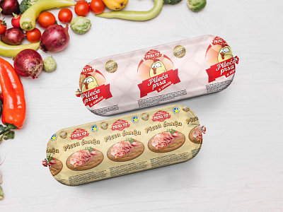 Bologna sausage packaging