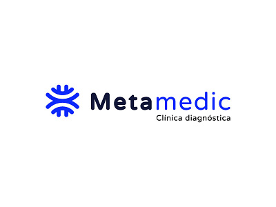 Metamedic Logo Proposal clinic concept health hospital identity logo mark medic medical symbol