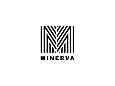 Minerva Dribbble brand fashion goemetric high heels identity line logo logotype m mark shoes symbol symmetry vector