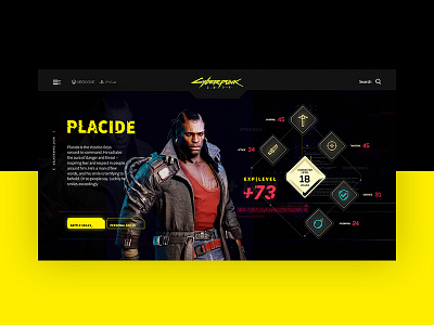 Cyberpunk 2077 website