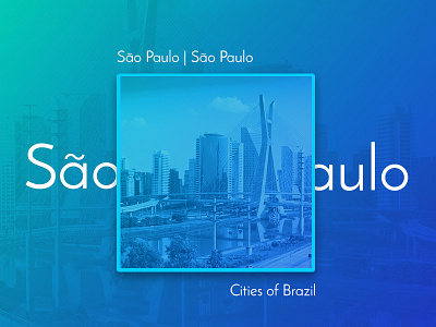 Brazilian Cities Key Visuals brazilian cities states