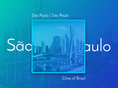 Brazilian Cities Key Visuals