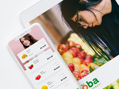UX/UI - Oba HortiFruti basket cart checkout concept digital product feature grocery interface ui ux
