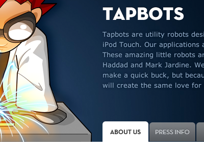 About a Company header tapbots website