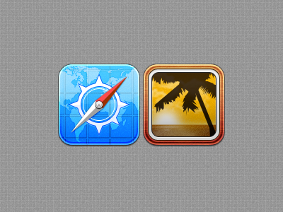 iPhone 4 Replacement Icons