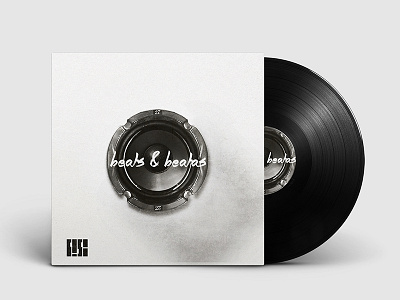 Beats & Beats Album album ashtray boombap cigarette cover design graphic hiphop music sound soundsystem vynil
