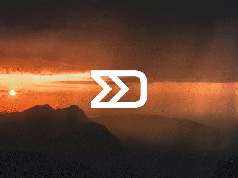 Detøured brand teaser branding concept gif graphic design identity launch logo travel vector