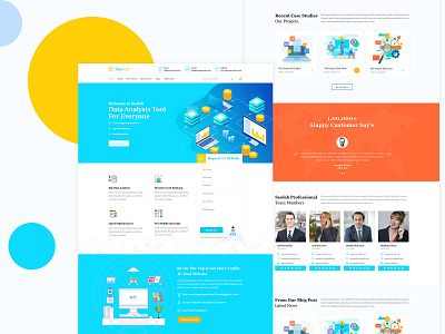 SeoLab - SEO & Digital Marketing Agency PSD Template