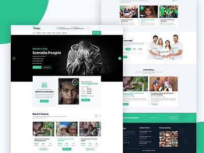 Help's - Non-Profit Charity & Fundraising Web Templates charity church donate donation foundation fund fundraising kids ngo non profit nonprofit old age