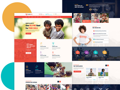 LonelyPro- Charity PSD Template