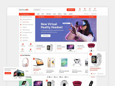 Electro.BD - Electronics eCommerce PSD Template