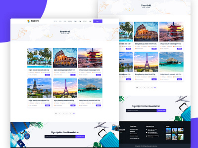 Travel Agency Web Template Part 4