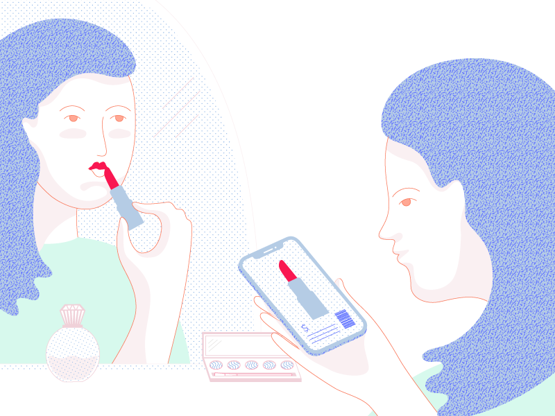 Cosmetics Infographics cosmetics illustration infographic
