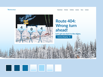 Daily UI #008: 404 Page 404 dailyui layout web design