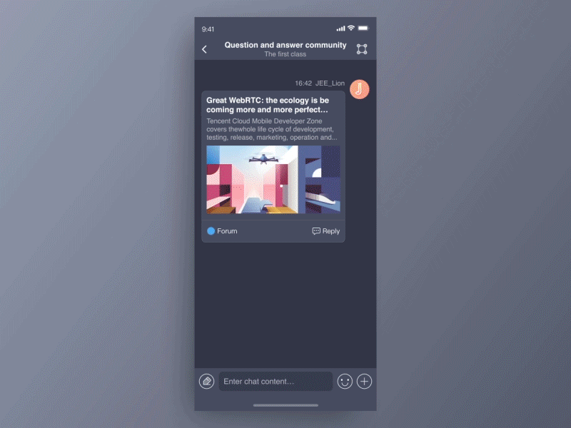 Knowledge Forum gif ue ui tool pop release imessage sms information community forum qa app