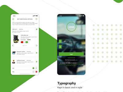 Clean and fresh design for Rent a car apps adobe xd app design icon ios mobile mobile app mobile app design mobile screen mobile screen design mobile ui mockup modern ui ux