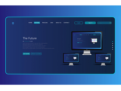 Amazing Web Template Design