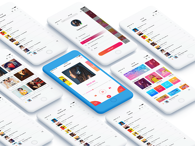 Best Music App Design 2019 adobe xd app design icon ios mobile music app ui ux web