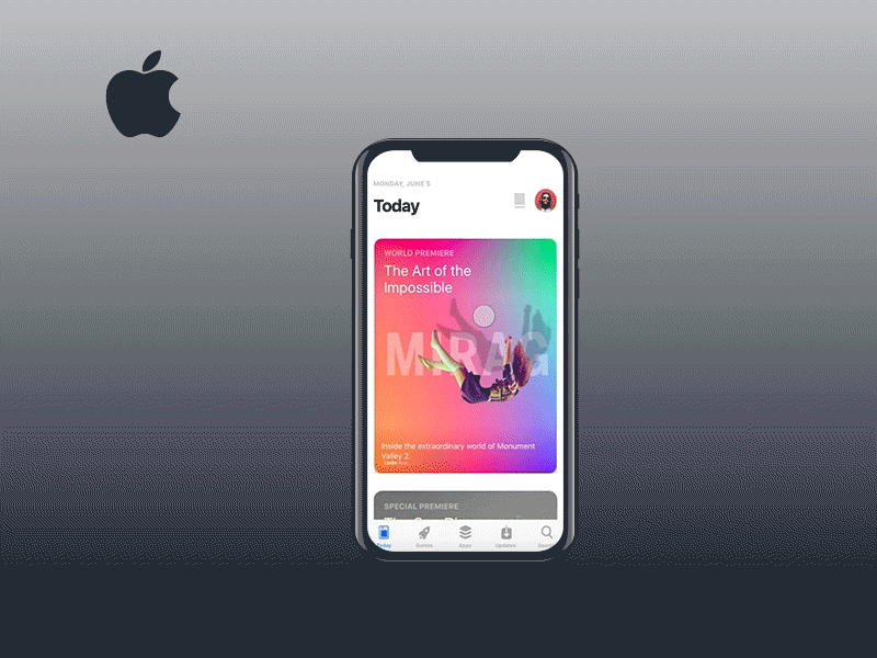iPhone 8 - iOS 11 App Store Flow by Addie Design Co. on Dribbble
