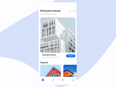 Home Rent App Animation - Finale animation app design flat interaction design ios motion product design ui ux