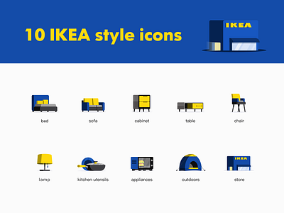 10 IKEA style icons