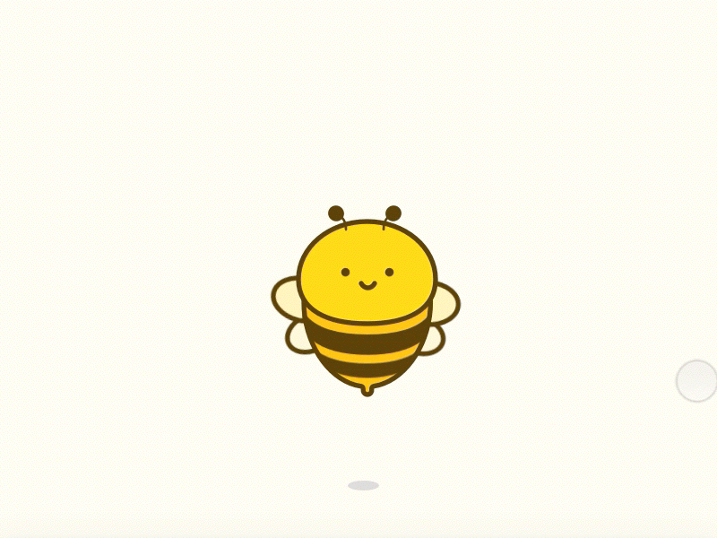 honeybee~ bee~ by 奇怪的h on Dribbble
