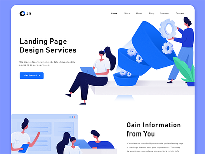 Landing page