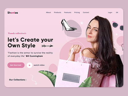 Ecommerce Store website design by Bouchra on Dribbble