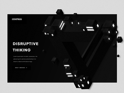 Header isometric black computer digital header illustration isometric landing ui ux vector website