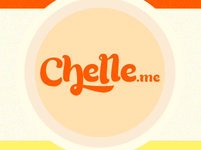 Personal portfolio logo - Chelle.me