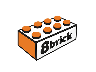 New identity for 8brick design logo logo design