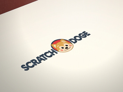 Scratch Doge Logo logo design