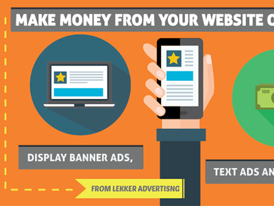 Lekker Advertising Banner Design flat design