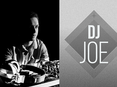 DJ Joe for Boland Weddings affinity designer banner design