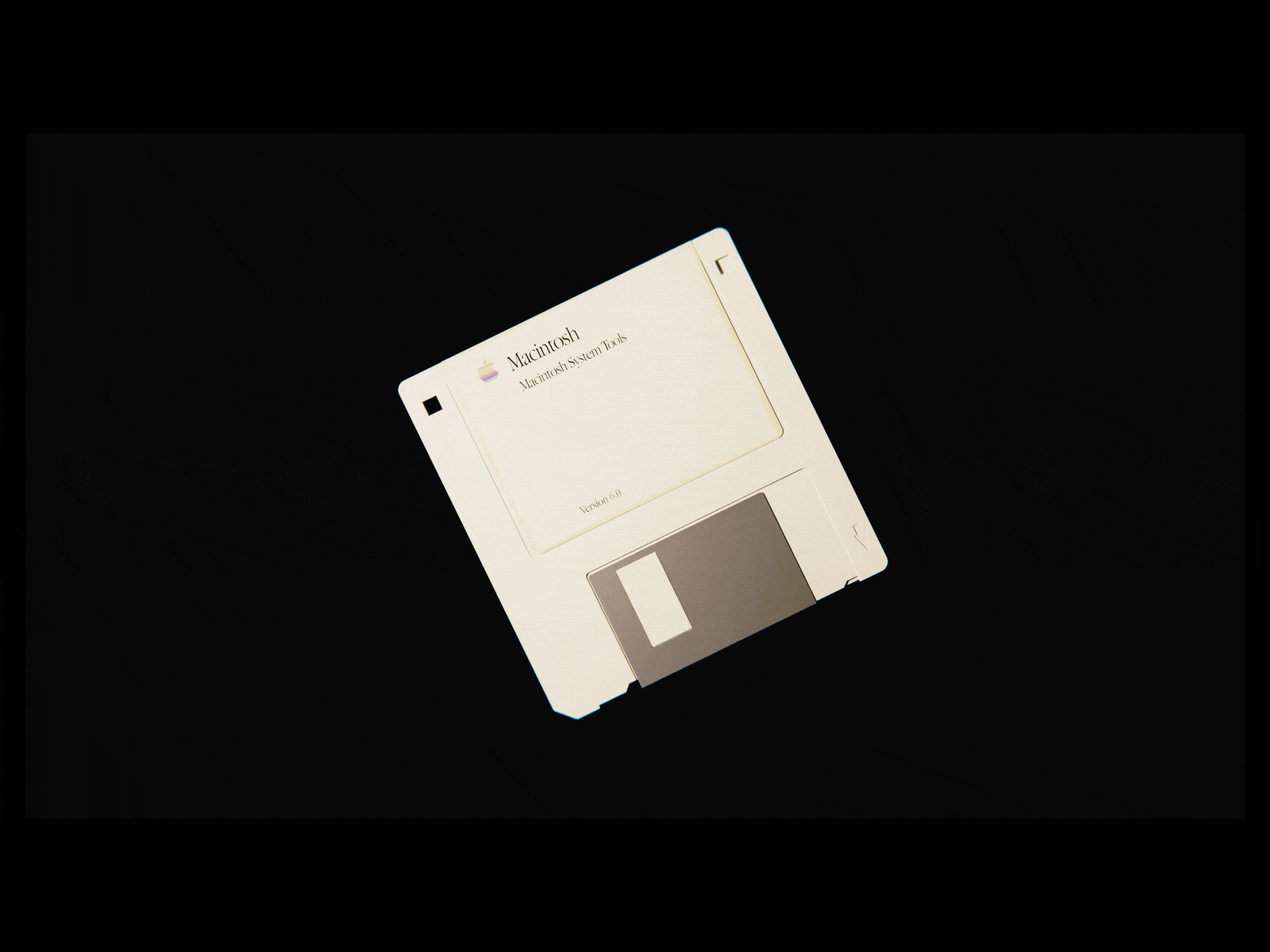 Floppy Disk 3d 3d model animation apple blender floppy disk model modelling tech vintage